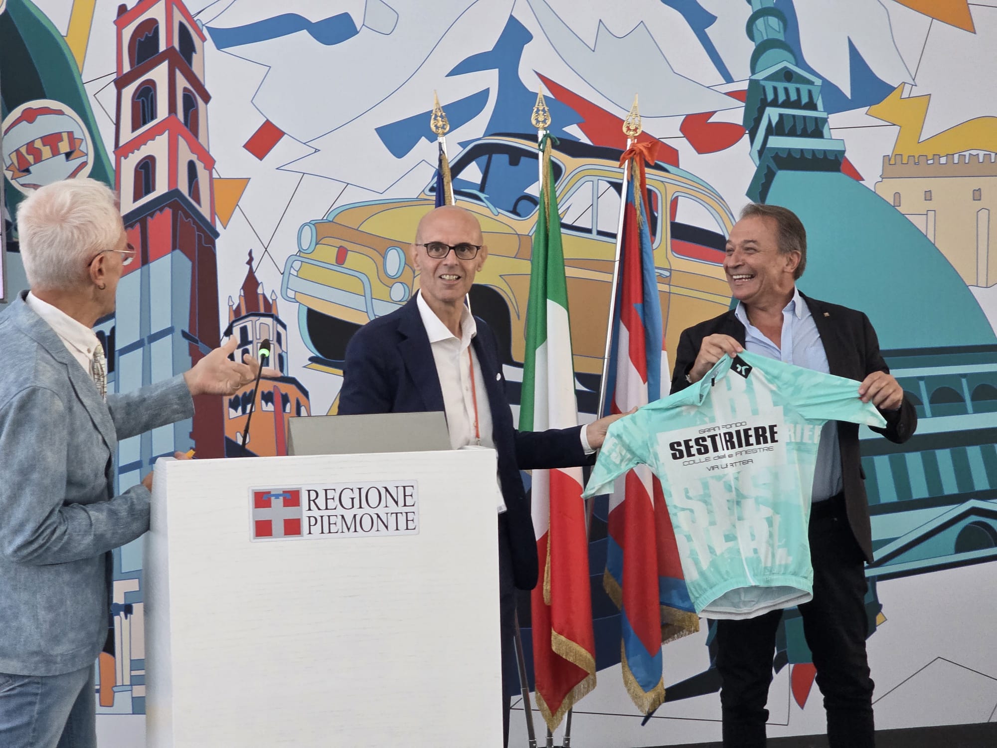 PRESENTAZIONE STRADE BIANCHE DELLE VIA LATTEA: TRA SPORT E TURISMO